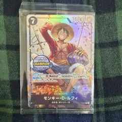 ワンピースカード モンキー・D・ルフィ ミニ缶 アジア Asia 未開封 美
