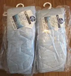 ひんやり枕パッド 2枚セット ブルー60×50cm　タグ付きのサムネイル