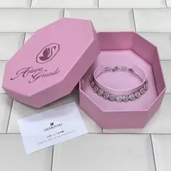 SWAROVSKI アリアナグランデ ミックスカット ハート ブレスレット