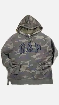 00s Y2K OLD GAP Camouflage Hoodie