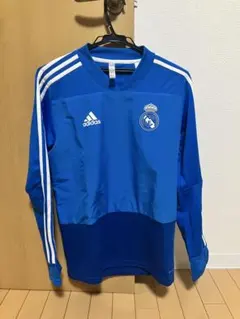 レアル・マドリード トレーニングトップ 長袖 ピステ　サッカー　フットサル