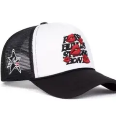 ダ*キ様 LAROPA ラロパ メッシュキャップ ブラック×ホワイト