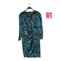 civarize V系 花柄シャツ1 フラワー ブル バララドレープ ロックg 