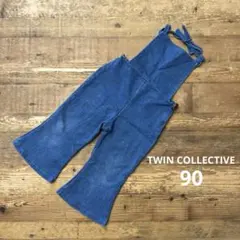 TWIN COLLECTIVE サロペット オーバーオール ストレッチ