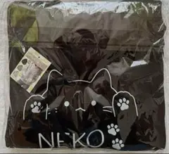 【新品未開封】NEKOデザインパーカー ブラック