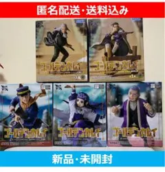[新品未開封] ゴールデンカムイ XrossLink フィギュア 5体セット