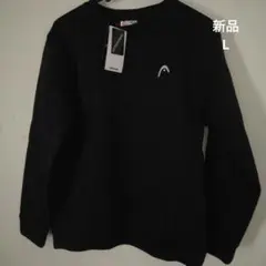 HEAD ブラック トレーナー L 新品