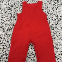 プチバトー　コーデュロイ　オーバーオール