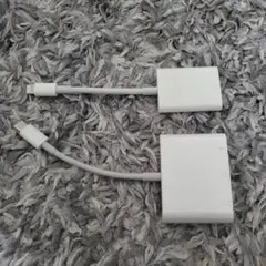 【純正】apple/Lightning to SDカードカメラリーダー おまけ付