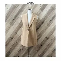 ZARA ザラ サイドオープン テーラード ベスト ジレ 羽織り ジャケットのサムネイル