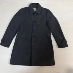 nano universe ナノユニバース　グレー　ステンカラーコート　s