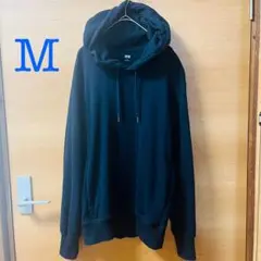ユニクロ　UNIQLO パーカー ブラック　メンズM