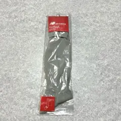 New Balance フットボールソックス Lサイズ(25〜27)グレー