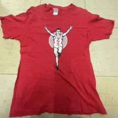 United Athle ランナーイラスト グリコTシャツ Mサイズ レッド