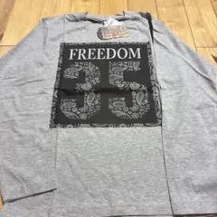 RESULT 長袖Tシャツ 150 グレー ペイズリー柄