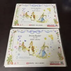 【値下げ新品未開封】2026年Peter Rabbit卓上カレンダー 2冊のサムネイル