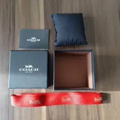 COACH 腕時計 空箱 黒 クッション付き