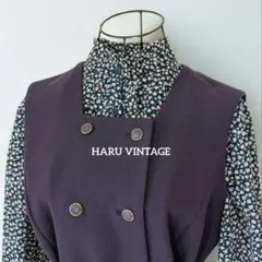 古着 レトロ古着 Vintage 昭和レトロ ワンピース ジャケット ツーピース