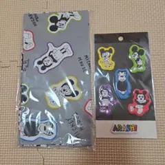 嵐を旅する展覧会　ハンカチ　ステッカー