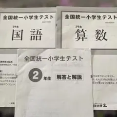 全国統一小学生テスト 2年