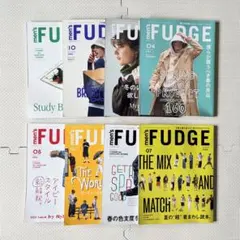 men’s FUDGE メンズファッジ 8冊セット