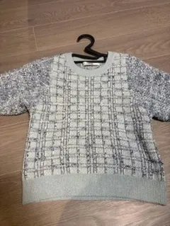 FURFUR ツイードニットトップスのサムネイル