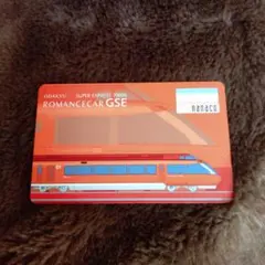 激レア・新品未使用】小田急ロマンスカーGSEデザイン限定nanacoカード