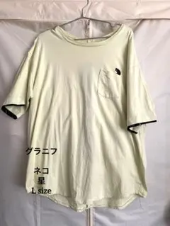 graniph 半袖 Tシャツ ポケット付き Lサイズのサムネイル