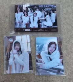 TWICE タワレコ コラボカフェ フォトカード コンプリートセット TWICE × タワーレコード全国24店舗 12.27-1.13 オフィシャルグッズ販売!