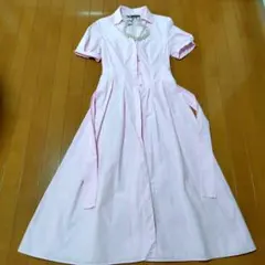 ZARA今季ピンクワンピース