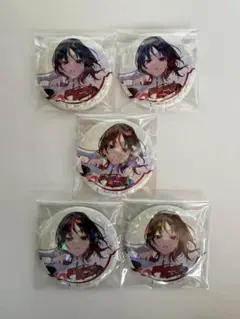 ぶいすぽっ！ 如月れん 缶バッジ 5個セット