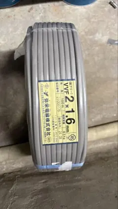 VVF2C-1.6黒白100m 1巻 送料無料 - メルカリ