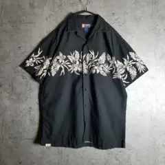 ✨レア 未使用級✨Schott オープンカラーシャツ ワークシャツ 鯉 刺繍