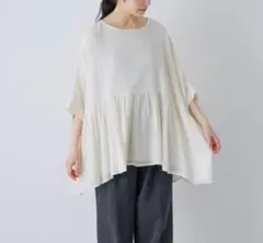 SONO LIMTED ルミナスカラーレースチュニックブラウス グレー - メルカリ