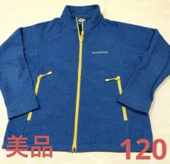 再お値下げ♡mont-bell フリースジャケット 青 120