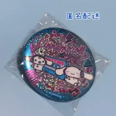 【新品】サンリオ キラキラBIG缶バッジ2 シナモロール ①