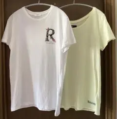 REPLAY Tシャツ 2枚セット ホワイト イエロー