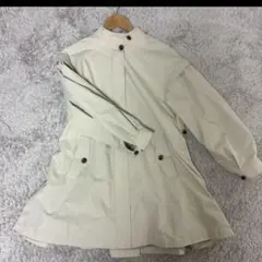 FREAK’S STORE スタンドカラーフレアミニコートのサムネイル
