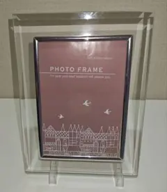 ガラス製 フォトフレーム 写真立て