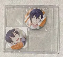ツキプロCD 缶バッジ2個セット 八重樫剣介