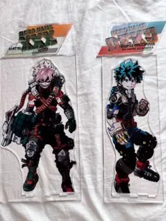 爆豪勝己 緑谷出久　アクリルMegaフィギュア