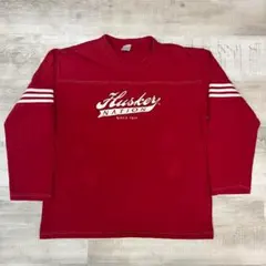 古着 00年代 ADIDAS アディダス チームカレッジ ロンT ネブラスカ大学のサムネイル