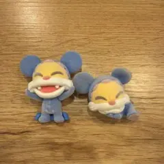 ニャンちゅうフロッキーフィギュア 2体セット