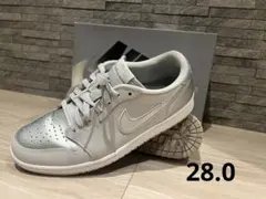 NIKE AIR JORDAN 1 LOW OG SILVER