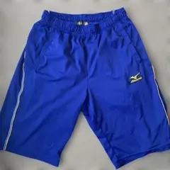 Mizuno 青 ショートジャージパンツ Lサイズ