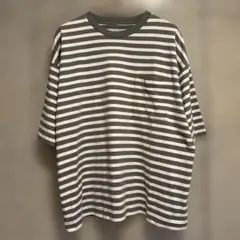 muji labo ボーダーポケットL-XL 尾花大輔 Tシャツのサムネイル