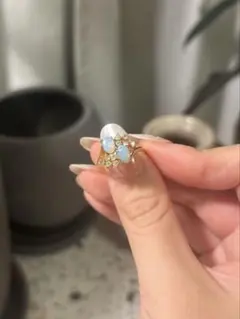 *スターフラワーミニ×bullion*clear ワイヤーリング スターフラワーミニ×bullion*clear ワイヤーリング - メルカリ