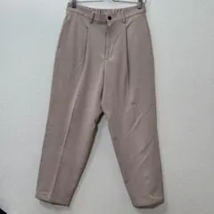 【JUN RED】ワイド イージーパンツ Mサイズ ベージュ ジュンレッド