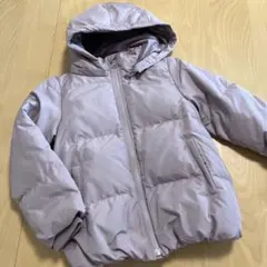 ブランシェス　プレミアムアウター　フードが外せるダウンジャケット　ピンク　双子①