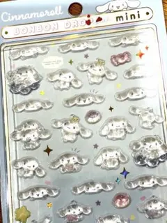 【国内正規品⭐️新品未開封】ボンボンドロップシール　ミニ　シナモロール　新作